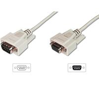 DIGITUS Datatransfer VerlängerungsCavo D-Sub9 S Cavo AK-610203-100-E