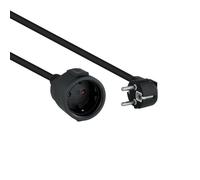 Cavo Prolunga Alimentazione Nanocable Schuko Maschio-Femmina 10m Nero 16A 4000W