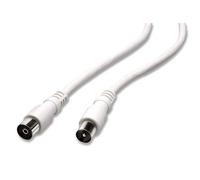 Cavo Prolunga antenna tv 1 spina + 1 presa iec 75 OHM - L. 5 mt.