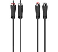 Cavo prolunga audio Hama 2 spine RCA - 2 connettori RCA 30 m (00205094) NEW
