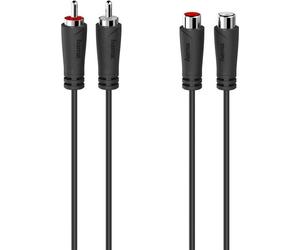 Cavo prolunga audio Hama 2 spine RCA - 2 connettori RCA 30 m (00205094) NEW