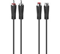 Cavo prolunga audio Hama 2 spine RCA - 2 connettori RCA 50 m (00205095)