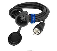 Cavo prolunga da cantiere in gomma H07RN-F 3G2,5 spina giunto 1-50m