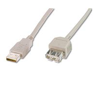 Cavo prolunga Digitus USB 2.0 1,8 m Beige
