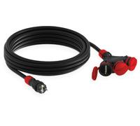 Cavo prolunga edilizia 3 prese z/u 5m/H05RR-F 3x1,5 W-01168