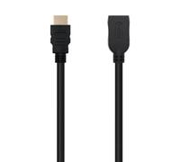 Cavo Prolunga HDMI Nanocable V2.0 3M Nero Maschio Femmina 18 Gbps 4K 3D ARC