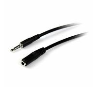 Cavo Prolunga Jack [3,5 mm] Startech MUHSMF1M Nero 1 m
