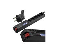 Cavo Prolunga Protezione Sovratensione 5 Prese con/u ACAR 504WF
