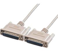 Cavo prolunga seriale D-Sub 25p M/M 3m schermato - Manhattan ICOC 033-SC-MO