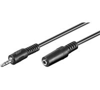 Cavo Prolunga Stereo 3.5mm M/F 3Pin 10m Nero - Goobay ICOC 21-SB-HP