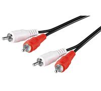Cavo Prolunga Stereo RCA Chinch 2x RCA M/M 2,5m - GOOBAY ICOC RCA-020