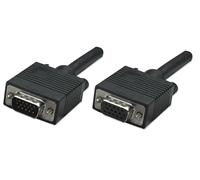 Cavo prolunga SVGA HD15 M/F 1,8m schermato - Manhattan ICOC SVGA-A-2