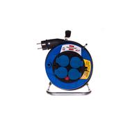 Cavo prolunga tamburo compatto IP44 8m 4x230V Garant 1072444