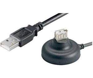 CAVO PROLUNGA USB 2.0 CON BASE MASCHIO/FEMMINA MT 1,50 NEW