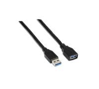 AISENS A105-0041 cavo USB 1 m USB 3.2 Gen 1 (3.1 Gen 1) USB A Nero