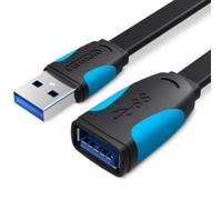 Cavo Prolunga USB 3.0 Vention VAS-A13-B300 3m Nero Blu USB Maschio Femmina 5Gbps