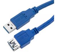 Techly Cavo Prolunga USB 3.0 A maschio/A femmina 1m Blu (ICOC U3-AA-10-EX)