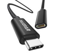 Cavo prolunga USB C Cavo prolunga Maxonar tipo C maschio a femmina USB 3.1 (5 Gbps) Ricarica/sincronizzazione/4K Video/audio Estendi cavo per MacBook Pro 2023 M3 Max Galaxy S23 Pixel 8 1,8 M nero