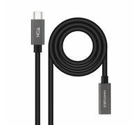 Cavo Prolunga USB-C NANOCABLE 10.01.4401-L150 Nero 1,5 m [1 Unità]