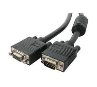 Cavo prolunga VGA - Cavo da 10 m, con connettore maschio a maschio, filtri in ferrite, ideale per estendere segnali video.