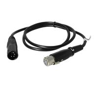Cavo prolunga XLR - adattatore da XLR maschio a XLR femmina, 4 pin