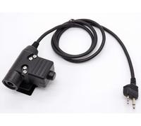 Cavo Ptt Con Connessione MIDLAND 2 Pin Testimone Per Serie Z Tactical E Sordin