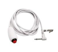 Cavo pulsante di chiamata infermiera - Cavo di sostituzione connettore professionale | Accessorio di chiamata di emergenza ospedaliero con Clip di Lama Heavy Duty, compat