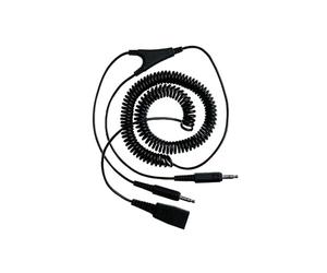 Cavo QD/doppio jack 3,5 mm spiralato Jabra per PC