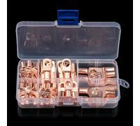Cavo Rame Anello Morsetti Lug Saldatura Ricambio Parte Con Scatola 60pz