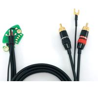Cavo RCA Audio Giradischi Technics SL 1200 1210 MK2, MK3, MK5, MK6
