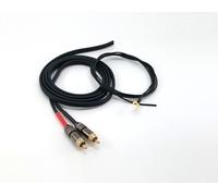 Cavo Rca Con Massa Per Giradischi Lenco L-85 B-55 L-133 Phono 1.5 M