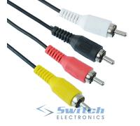 Cavo RCA Fono Maschio A Maschio AV Audio Video PC TV CCTV
