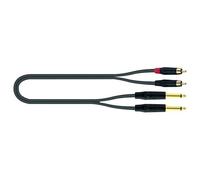 Cavo RCA Quiklok 2RCA2J Nero 30.02326