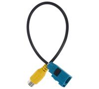 Cavo Rca Retrocamera Adattatore Av-in, Connessione Semplice per Veicolo | PVC Nero, Compatibile Schermi Auto e Sistema di Retromarcia, Video HD e Collegamento Inverso