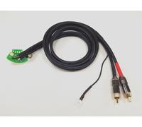 Cavo RCA SCHERMATO giradischi Technics SL 1200 | 1210 | MK2 | MK3 | MK5 |4M