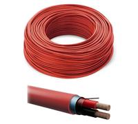 Cavo resistente al fuoco FG29OHM16 PH30 LSZH 2x2,5 mmq 100m