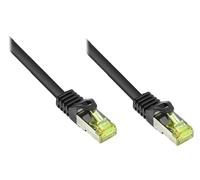 Cavo Rete 20 Metri Black Cat.7 - Lan Ethernet RJ45 SFTP/SSTP 600 Mhz. Patch Halo