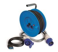 CAVO RETE 230V 20MT A NORMA CEE17 3 X 1,5MM CON ARROTOLATORE