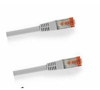 Cavo Rete 30mt Ethernet Cat6 Cat.6 S/FTP (S-STP) F/UTP RJ45 Grigio 10/100/1000mb
