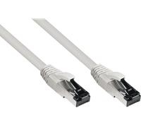 Good Connections Cavo patch Cat. 8.1-1 m - S/FTP - 40 Gbps e 2000 MHz - Conduttore CU - senza alogeni LSZH - Protezione RNS - Cavo di rete/LAN - Grigio