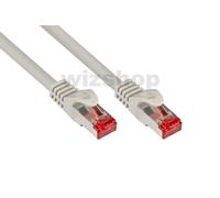 Cavo Rete Cat 6 Schermato S/FTP da 0 a 50m Ethernet Lan RJ45 Gigabit 100% rame