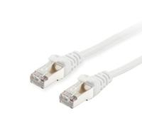 Equipaggia Cavo di Rete RJ45 S/FTP Schermato Halogen Free Cat.6 Bianco 10m
