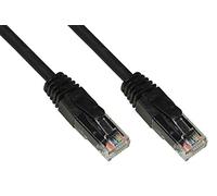 Cavo Rete Categoria 6A Non Schermato Utp Awg24 Colore Nero Halogenfree Mt 1,5