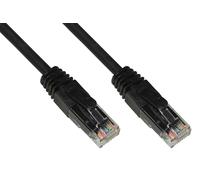 Cavo Rete Categoria 6A Non Schermato Utp Awg24 Colore Nero Halogenfree Mt 1,5