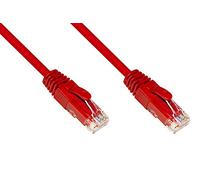 Cavo Rete Categoria 6A Non Schermato Utp Awg24 Colore Rosso Halogenfree Mt 7,5