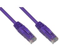Cavo Rete Categoria 6A Non Schermato Utp Awg24 Colore Viola Halogenfree Mt 1