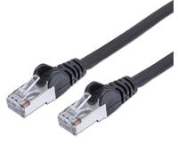 Cavo - Rete - Cavo Di Rete Patch In Rame Cat. 6 Nero Sftp Lszh 15m