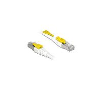85335 cavo di rete Bianco 5 m Cat6a S/FTP (S-STP) bianco, 5 m, Cat6a, S/FTP (S-STP), RJ-45, RJ-45