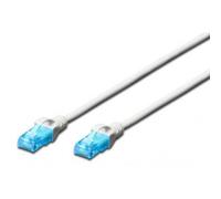Cavo rete digitus cat.5e utp non schermato grigio 25cm