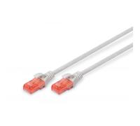 DIGITUS CAVO DI RETE DRITTO NON SCHERMATO CAT.6E 1 MT GRIGIO (DK1614010)